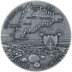 2000 Francs Easter Island