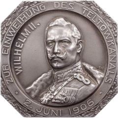Inauguration of the Teltowkanal - Wilhelm II
