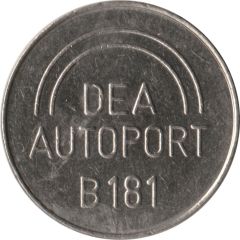 Car Wash Token - DEA Autoport B 181