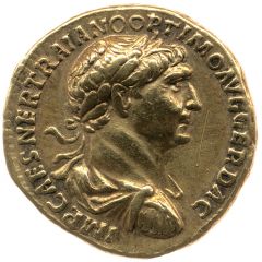 Aureus - Trajan AVGVSTI PROFECTIO