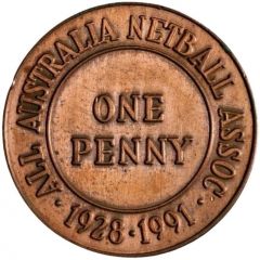 Medal - 8th World Netball Championship Sydney 1991
