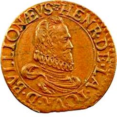 Double Tournois - Henry 6th type