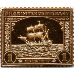 Token - United State Postal Service 1 Cent - The Mayflower