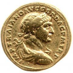 Aureus - Trajan SALVS GENERIS HVMANI, Salus