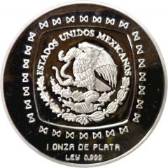 5 Pesos Hombre Jaguar - 1 oz Silver Bullion