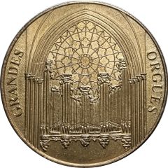 Token - Arthus Bertrand Notre Dame de Paris - Grandes orgues