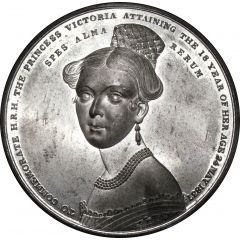 Medal - Victoria Princess Victoria Majority, G.R. Collis
