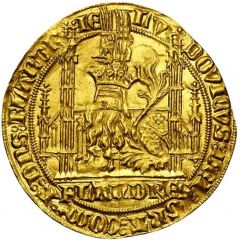 1/2 Helmeted Lion - Louis II de Male