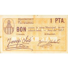 1 Peseta Torrelameu