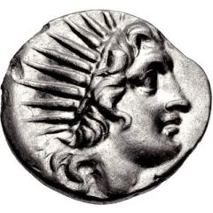 Drachm - Artemon Isis crown above Τ