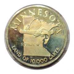 Medal - States of the Union Minnesota