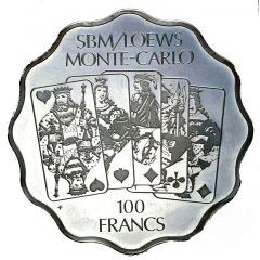 100 Francs - SBM/Loews Monte-Carlo Casino
