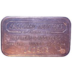 1 oz Silver Engelhard Industries of Canada
