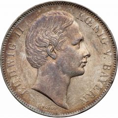1 Vereinsthaler - Louis II