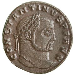 Nummus - Constantinus I IOVI CONSERVATORI AVGG, SM•TS•, Thessalonica