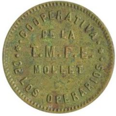5 Centimos - Cooperativa de los Operarios de la T.M.F.E. Mollet