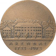 Medal - 250th anniversary of the city of Arendal