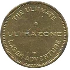 Token - Ultrazone Laser Tag Sherman Oaks, California