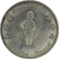 National Tokens - Belgium Heritage - Manneken Pis
