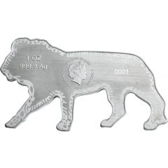 2 Dollars - Elizabeth II African Lion