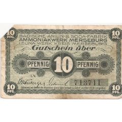 10 Pfennig Ammoniakwerk Merseburg/BASF