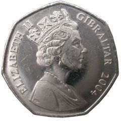 50 Pence - Elizabeth II Occupation