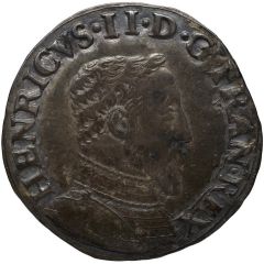 1/2 Teston - Henry II and successor