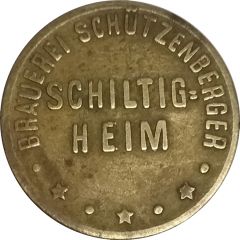 1/4 Liter Bier Brauerei Schützenberger, Schiltigheim