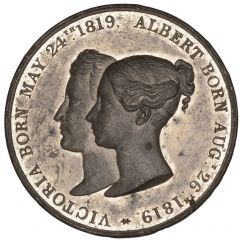 Medal - Victoria Royal Wedding, J. Davis, white metal