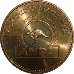 Medal - Diamond Jubilee 1938 Crown 1998 Melbourne ANDA Show