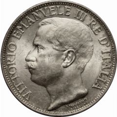 2 Lire - Victor Emmanuel III Kingdom Anniversary