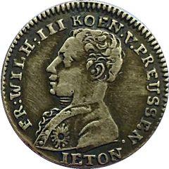 Counter Token - Frederick William III