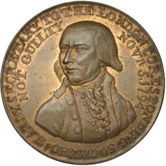 Medal - George III Thomas Hardy Acquitted, bronze