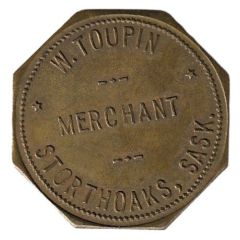1 Dollar - Merchant W. Toupin Storthoaks, Saskatchewan