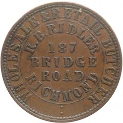 1 Penny - R. B. Ridler Richmond, Victoria