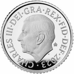 5 Pence - Charles III Oak Sprig, Silver Proof