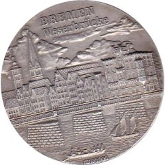 Medal - Bremen Weserbrücke