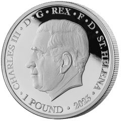 1 Pound - Charles III St. George and the Dragon
