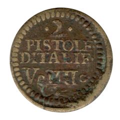 2 Pistole coin weight