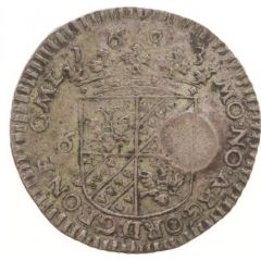 6 Stivers `Rijderschelling` - countermarked