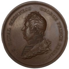 Medal - George III Peace of Paris, W. Wyon