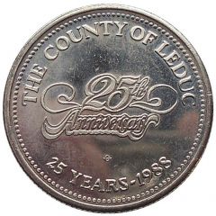 Medal - 25th Anniversary of Leduc Alberta