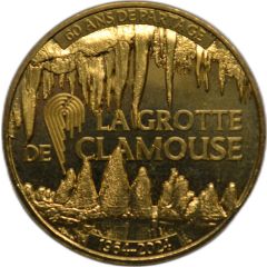 jeton touristique monnaie de paris 60 ans de partage la grotte de clamouse