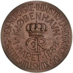 Medal - Nordic Exhibition in Copenhagen