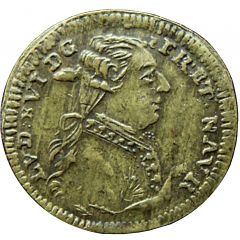 Rechenpfennig - Louis XVI - Diane Ernst Ludwig Sigmund Lauer