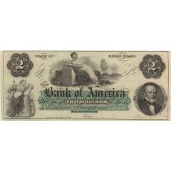 2 Dollars Bank of America - Rhode Island