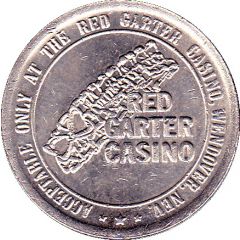 1 Dollar Gaming Token - Red Garter Casino Wendover, Nevada