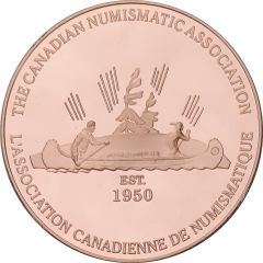 Medal - Canadian Numismatic Association 1999 Kitchener, Ontario