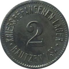 2 Pfennigs - Bautzen Kriegsgefangenenlager