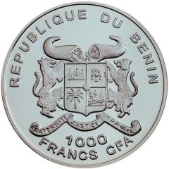 1000 Francs CFA Sir Francis Drake